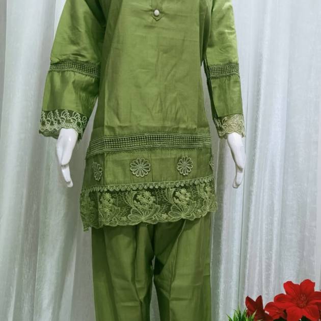 Pista Vatican Soft Embroidered Co-ord Set for Women | Trendstox