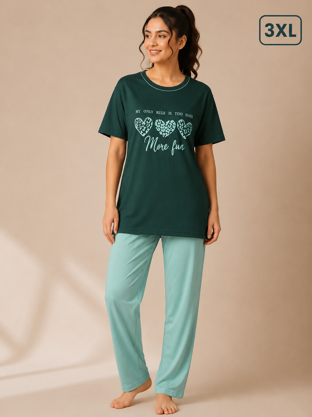 Women Cotton Night Suit Set Online | Comfortable Nightwear – Trendstox - Image 6