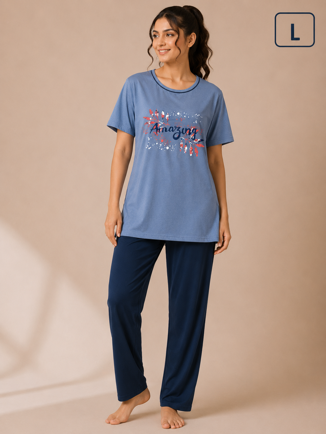 Women Cotton Night Suit Set Online | Comfortable Nightwear – Trendstox - Image 13