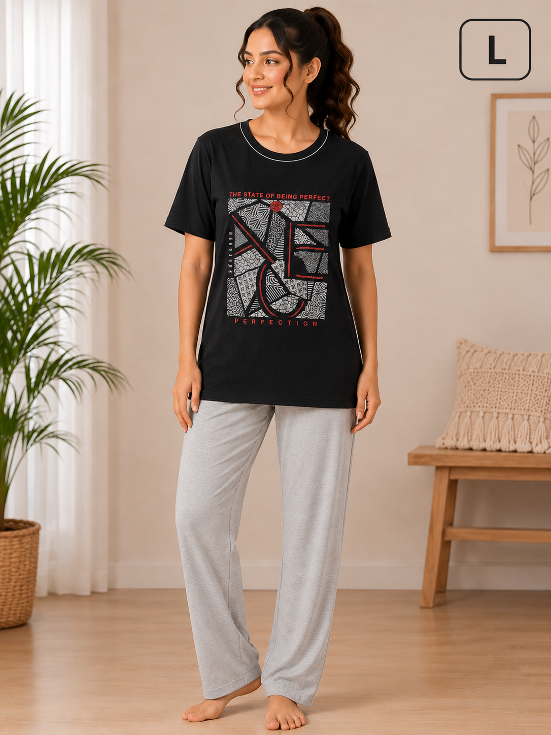 Women Cotton Night Suit Set Online | Comfortable Nightwear – Trendstox - Image 12
