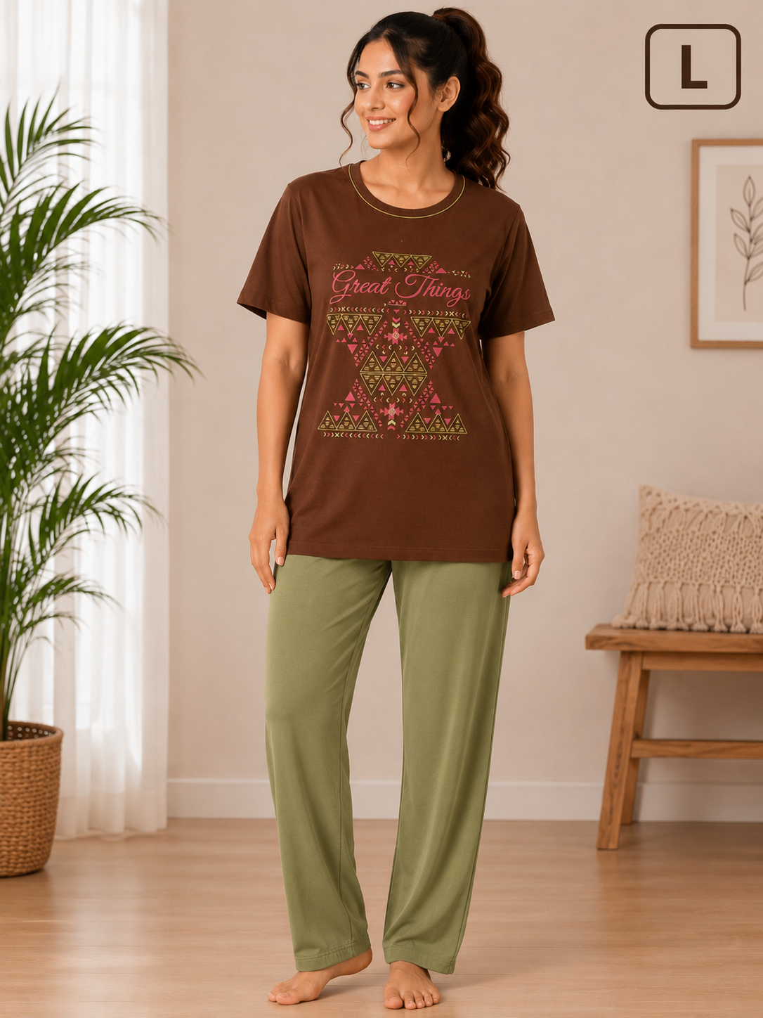 Women Cotton Night Suit Set Online | Comfortable Nightwear – Trendstox - Image 11