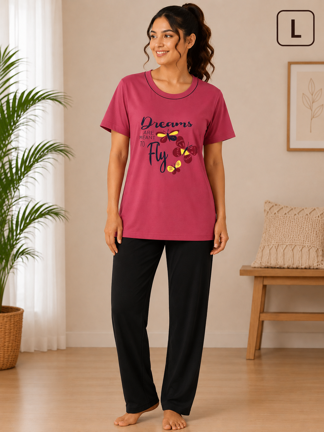 Women Cotton Night Suit Set Online | Comfortable Nightwear – Trendstox - Image 10