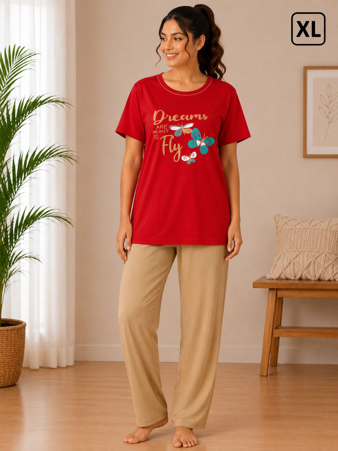 Women Cotton Night Suit Set Online | Comfortable Nightwear – Trendstox - Image 17
